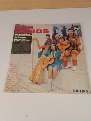 Los indios vinyl used
