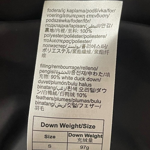 Calvin Klein women's down vest cream size small like new