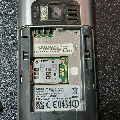 Nokia C6-01 used without battery, 8MP camera, 3.2'' AMOLED screen