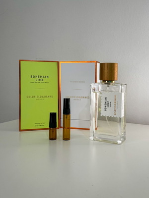 Goldfield & Banks Bohemian Lime Tester 5ml καινούργιο, μεταγγισμένο γνήσιο άρωμα