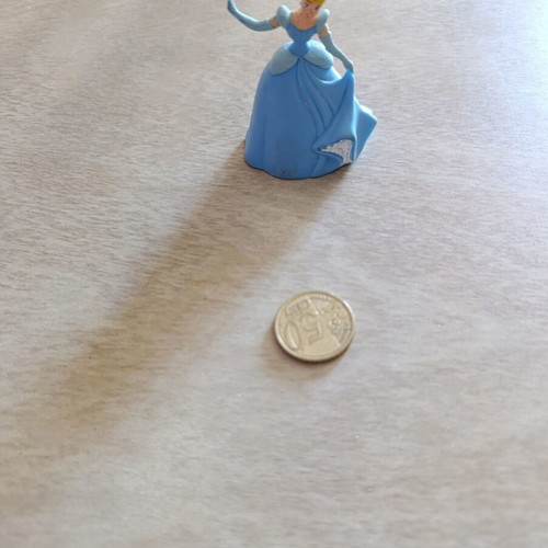 Cinderella princess figure used