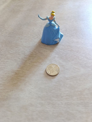 Cinderella princess figure used