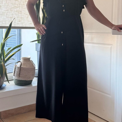 Zimmermann silk jumpsuit like new, size small, black
