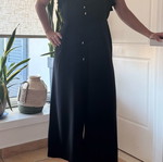 Zimmermann silk jumpsuit like new, size small, black