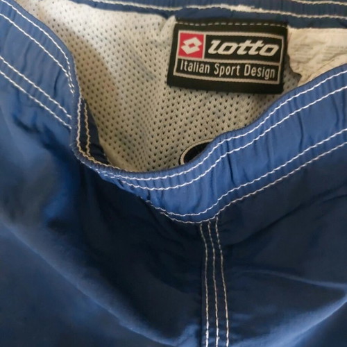 Lotto men's swim shorts like new, size S, blue