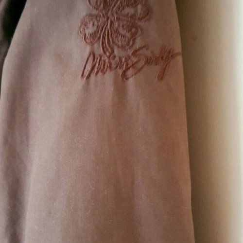 Miss Sixty long jacket like new with inner eco fur brown size S