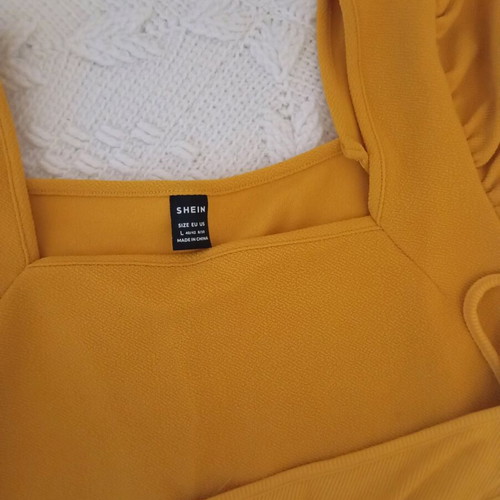 Shein yellow tops new, set of 2 pieces S-M