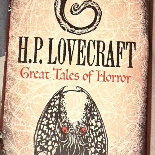 H. P. Lovecraft Great Tales of Horror hardcover like new, in English