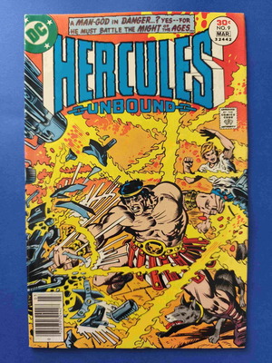 Hercules Unbound 9 comic book used, English