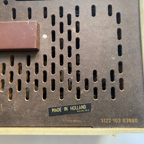 Philips B2X45U/62G vintage tube radio used, mid-century Holland-made