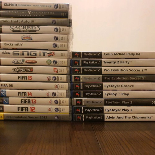 Σετ μεταχειρισμένων παιχνιδιών για PS2, PS3 και αξεσουάρ για PS5