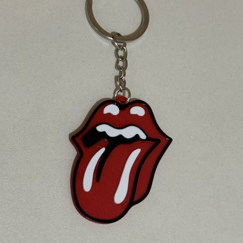 Rolling Stones keychain new