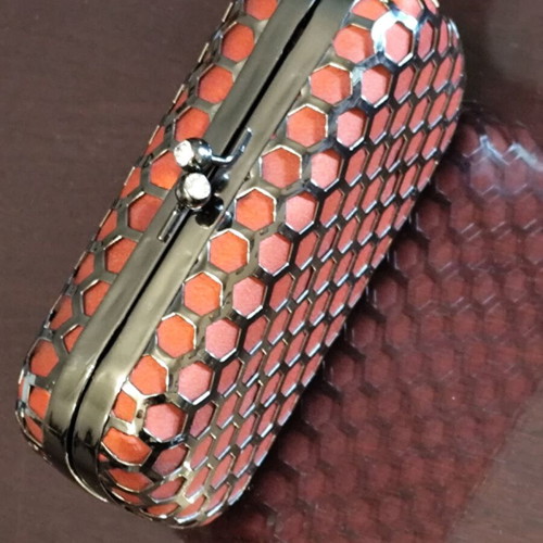 Alexi Andriotti Accessories Red Evening Clutch Bag like new