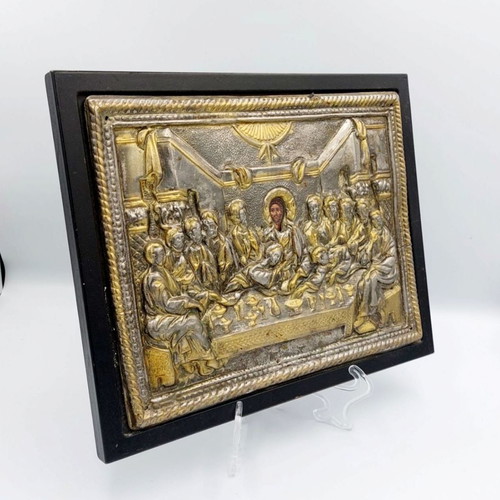 Last Supper wooden image used