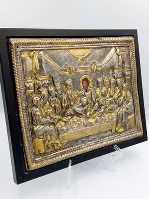 Last Supper wooden image used