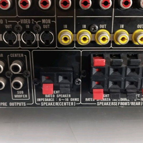 Sharp SM A80B sound amplifier used with powerful sound