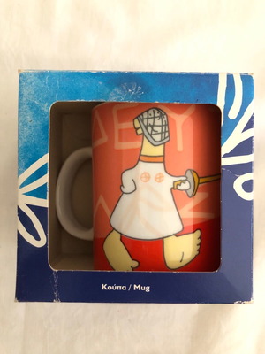 Athens 2004 Fencing Mug new collectible