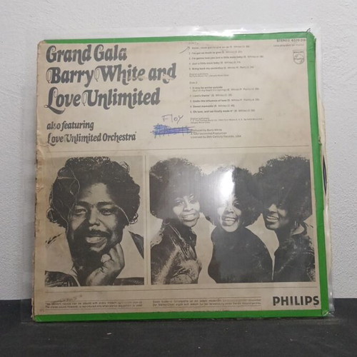 Barry White Grand Gala vinyl used, R&B / Soul