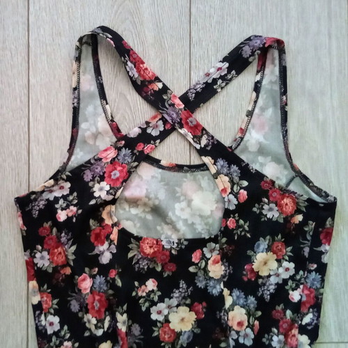 Extreme mini dress like new, size S, multicolor