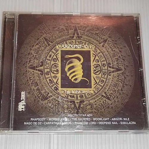 Warzone XVIII CD used, metal