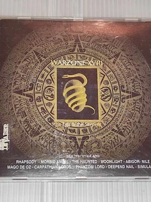 Warzone XVIII CD μεταχειρισμένο, metal