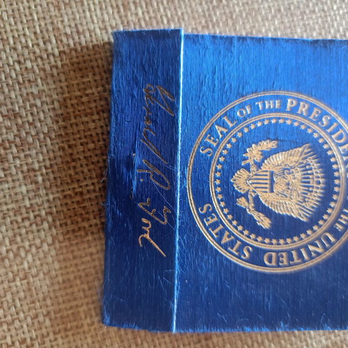 White House Collectible Matchbooks Set of 3 with President Gerald Ford Signature