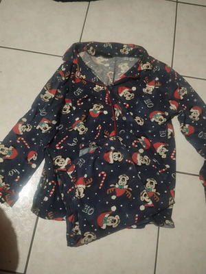 Mickey Mouse women's pajamas used, blue, sizes L and XL