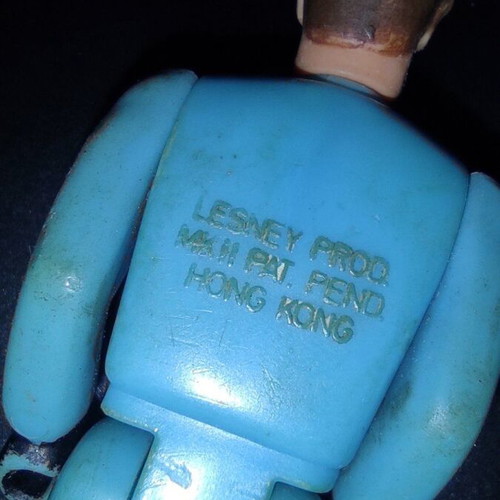 Matchbox Lesney vintage 70's MAC 3'' μπλε φιγούρα δράσης μεταχειρισμένη