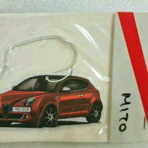 Alfa Romeo car air freshener new with models 147-156-159-Mito-Giulia