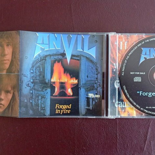 Anvil Forged In Fire CD like new, Metal Invader ES02