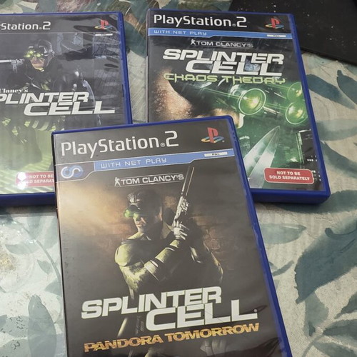 Tom Clancy's Splinter Cell Trilogy Limited Edition for Sony PS2 like new
