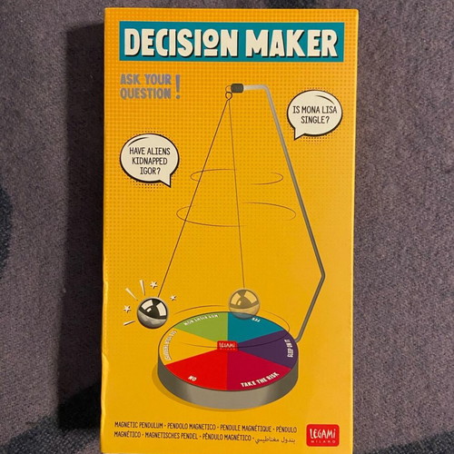 Decision Maker puzzle Legami new