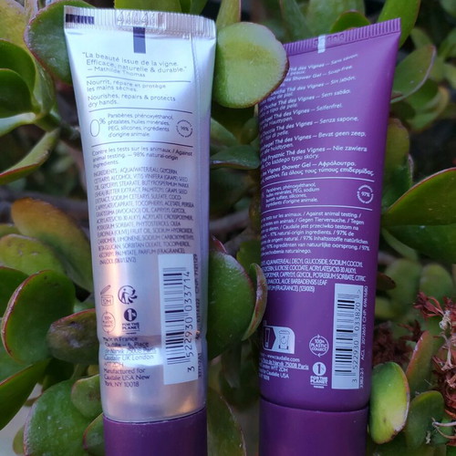 Caudalie set hand cream 30 ml and shower gel 50 ml new