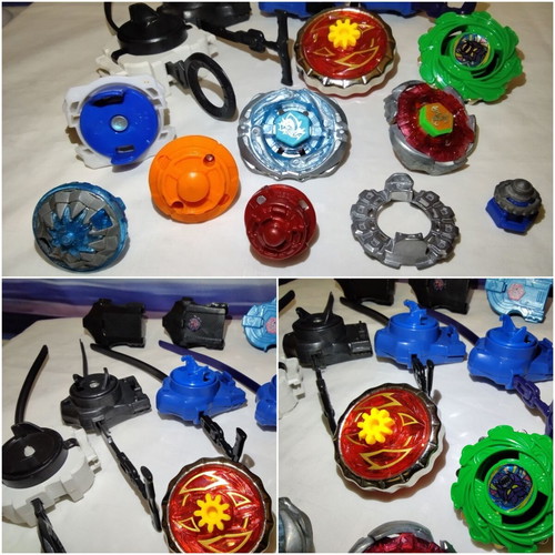 Beyblade Metal Saga used collection, Hasbro Takara Tomy
