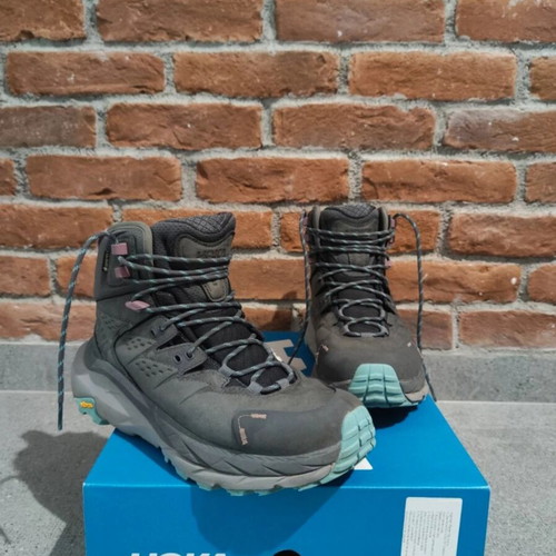 Hoka One One Kaha 2 GTX boots like new, gray, size 41