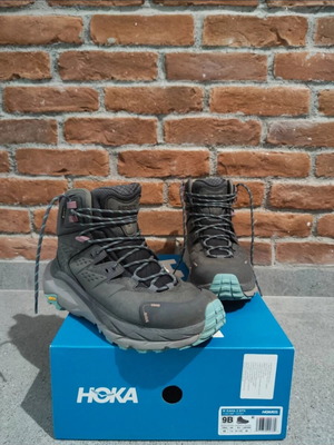Hoka One One Kaha 2 GTX boots like new, gray, size 41
