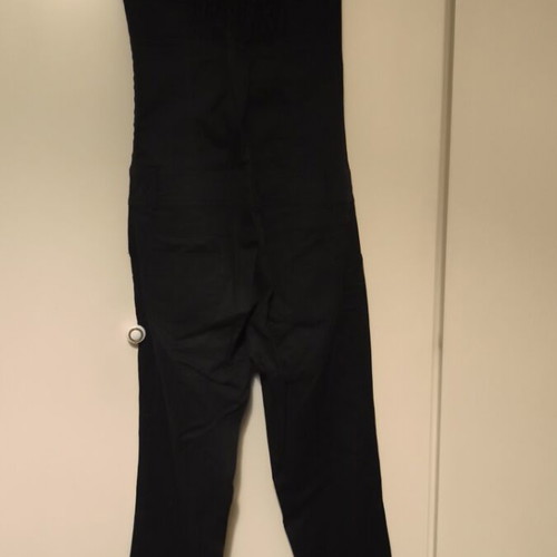 Strapless black jumpsuit used, medium size