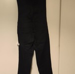 Strapless black jumpsuit used, medium size