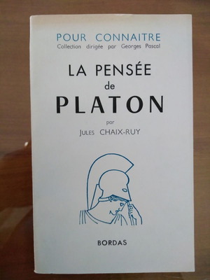 La Pensee de Platon του Jules Chaix-Ruy βιβλίο μεταχειρισμένο