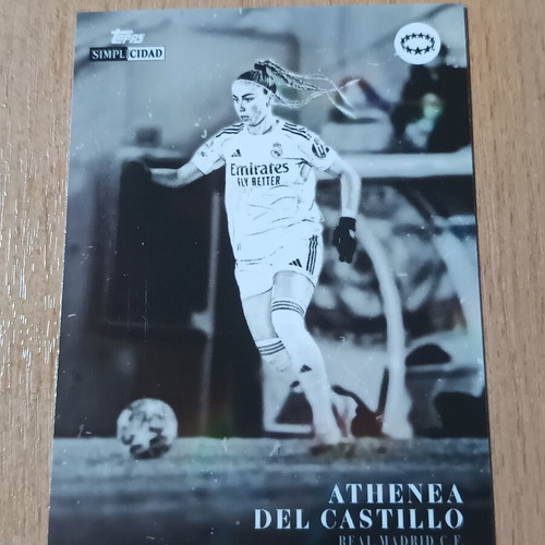 Topps Simplicidad 2024 Athenea del Castillo Real Madrid C.F. football card