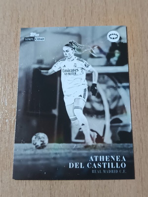 Topps Simplicidad 2024 Athenea del Castillo Real Madrid C.F. football card