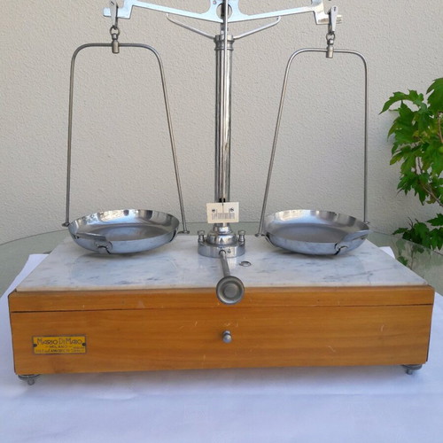 Pharmacy and gold scales like new