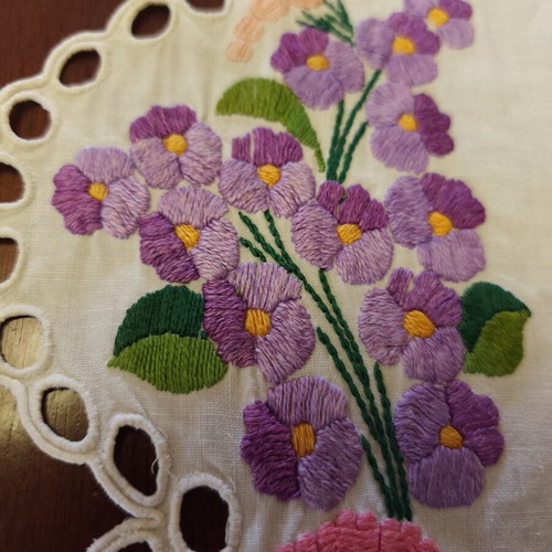 Handmade embroidery used 150x75