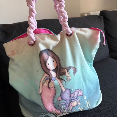 Santoro beach bag new, fabric shoulder bag