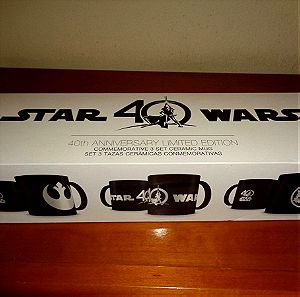 Star Wars Mug Pack 40th Anniversary Limited 2810/3000