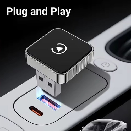 Wireless Android Auto and Apple CarPlay adapter
