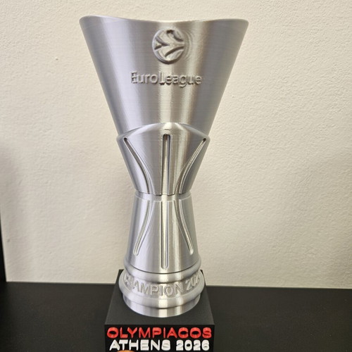 Euroleague 2026 Olympiacos Champion collectible trophy 30 cm