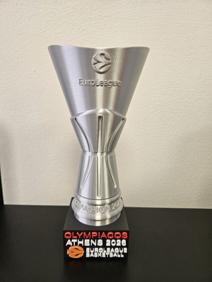 Τρόπαιο Euroleague 2026 Ολυμπιακός Πρωταθλητής