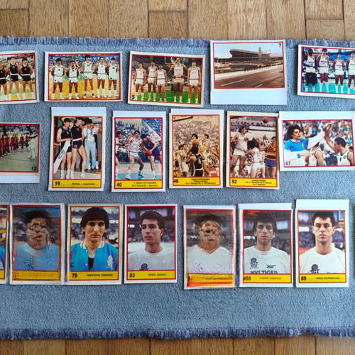 Karouzel Eurobasket 87 stickers