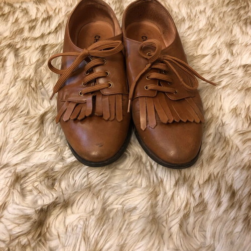 Loafers shoes Chaniotakis used, brown, size 38
